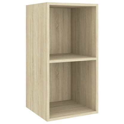 vidaXL 4 Piece TV Cabinet Set Sonoma Oak Engineered Wood