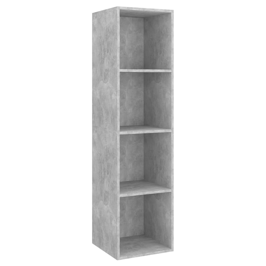 vidaXL TV Cabinet Set | Concrete Grey | Engineered Wood | TV Cabinet Set