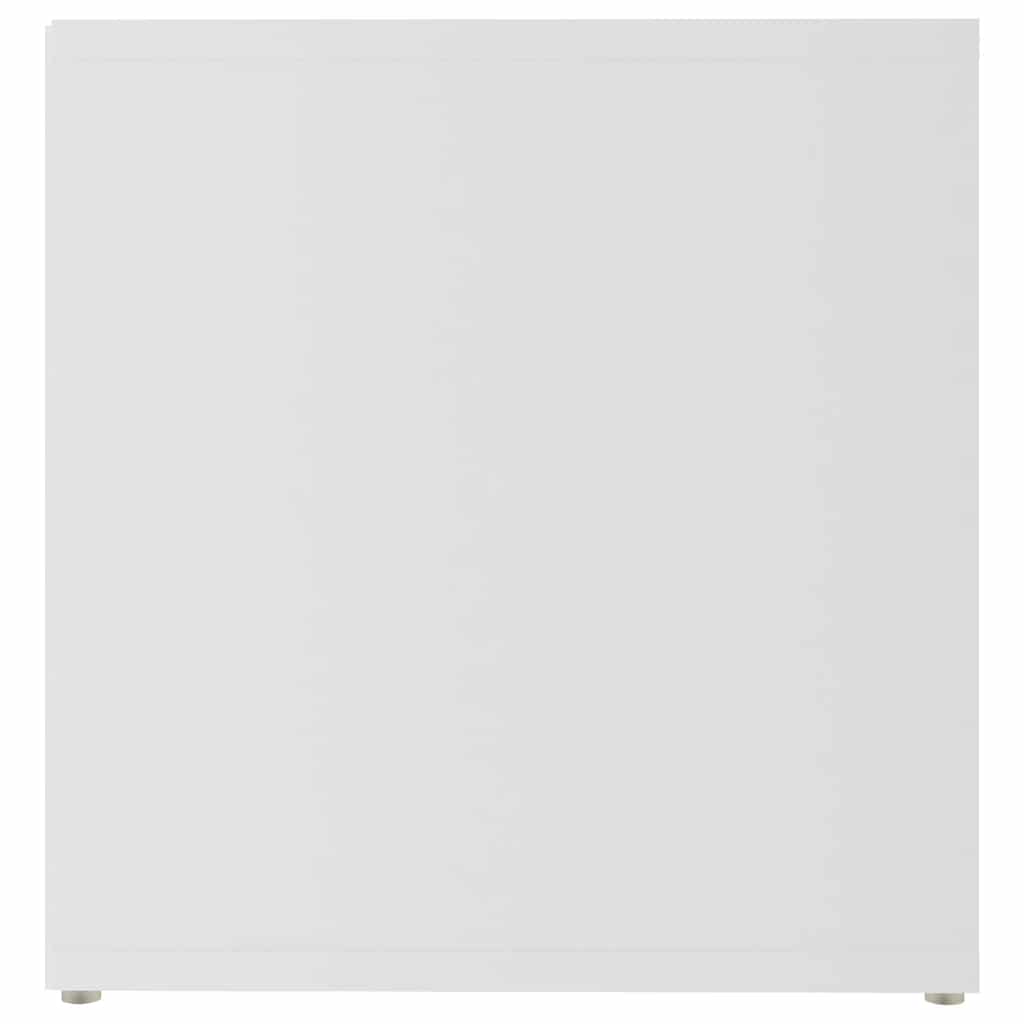 vidaXL 2 Piece TV Cabinet Set White 72x35x36,5 cm Engineered Wood