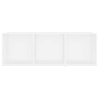 vidaXL 2 Piece TV Cabinet Set White 107x35x37 cm Engineered Wood