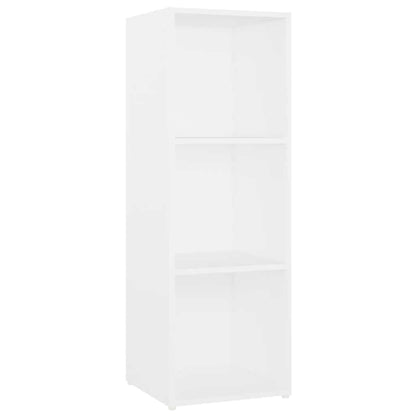 vidaXL TV Cabinets 2 pcs White 107x35x37 cm Engineered Wood