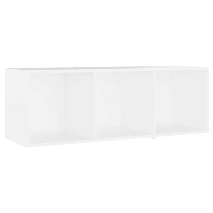 vidaXL 2 Piece TV Cabinet Set White 107x35x37 cm Engineered Wood