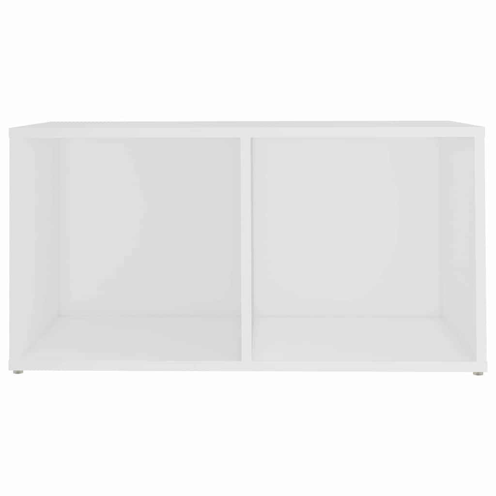 vidaXL 2 Piece TV Cabinet Set White 72x35x36,5 cm Engineered Wood