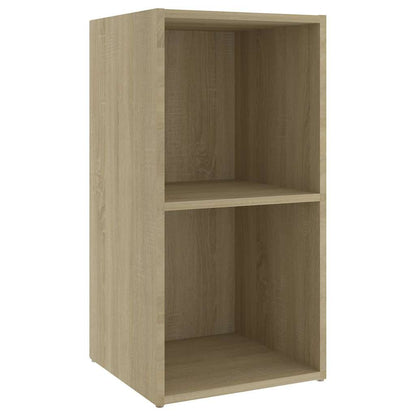 vidaXL 4 Piece TV Cabinet Set Sonoma Oak 72x35x36,5 cm Engineered Wood