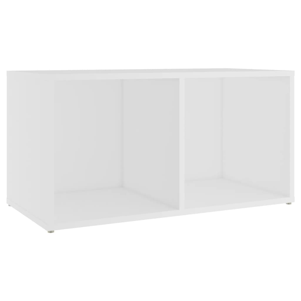 vidaXL 3 Piece TV Cabinet Set White Engineered Wood