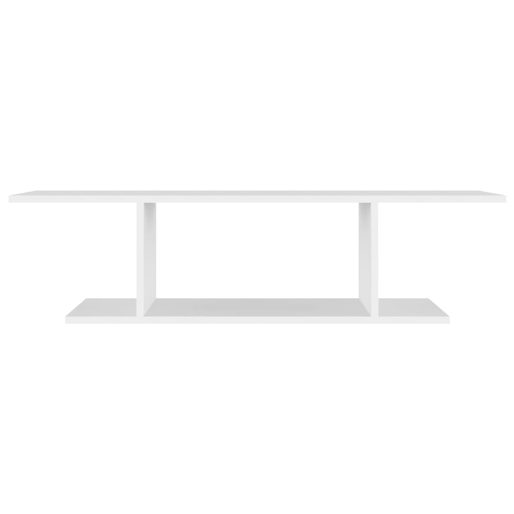 vidaXL Wall Mounted TV Cabinet White 103x30x26.5 cm