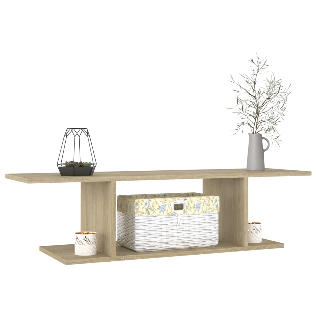 vidaXL TV Cabinet | Sonoma oak | Engineered wood | TV Cabinet | Rectangular