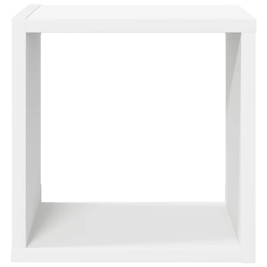 vidaXL Wall Cube Shelves 6 pcs White 26x15x26 cm