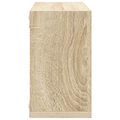vidaXL Wall Cube Shelves 2 pcs Sonoma Oak 26x15x26 cm