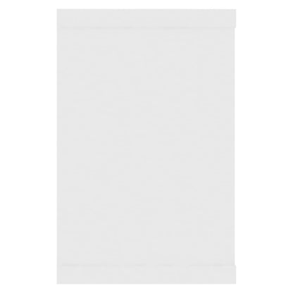 vidaXL Wall Cube Shelf 2 pcs White 60x15x23 cm Engineered Wood