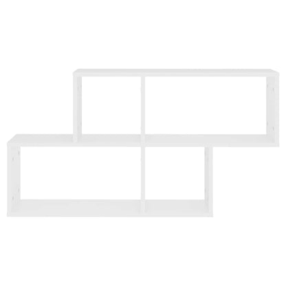 807160 vidaXL Wall Shelf White 100x18x53 cm Engineered Wood