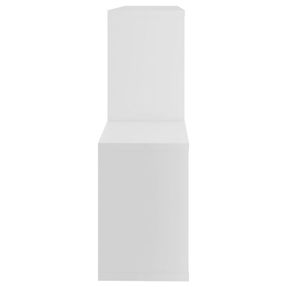 vidaXL Wall Shelf White 100x18x53 cm Engineered Wood