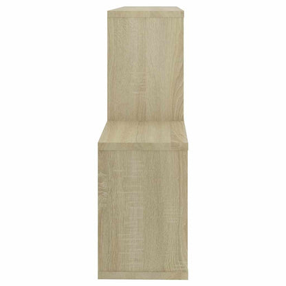 807163 vidaXL Wall Shelf Sonoma Oak 100x18x53 cm Engineered Wood