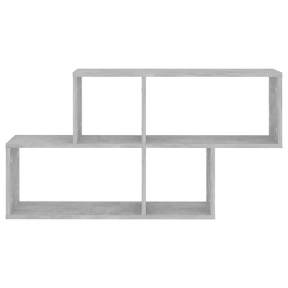 vidaXL Wall Shelf | Concrete grey | Engineered wood | Medium | Wall mounting