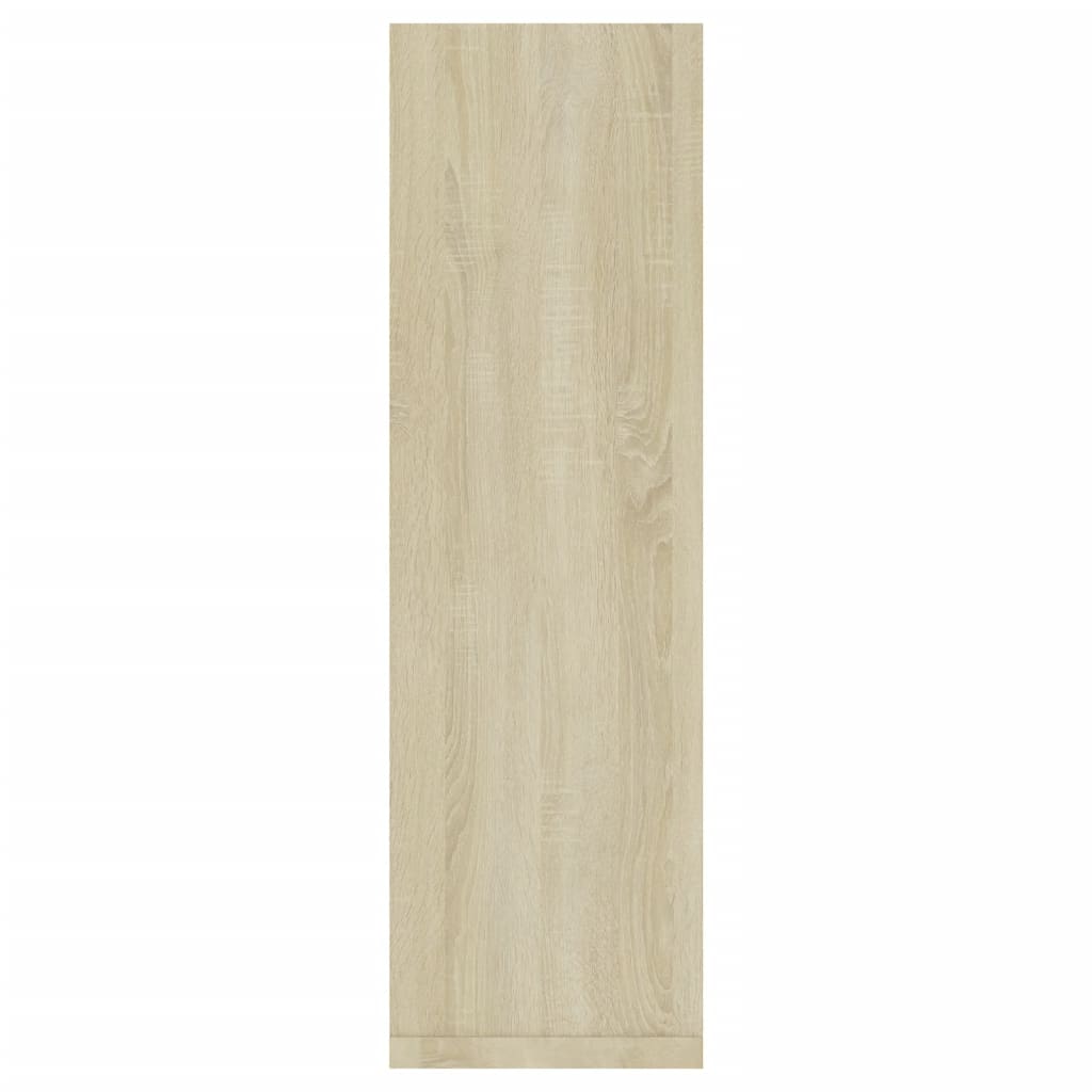 vidaXL Wall Shelf 2 pcs Sonoma Oak 50x15x50 cm Engineered Wood