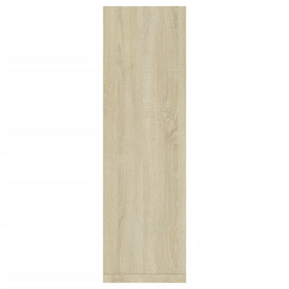 vidaXL Wall Shelf 2 pcs Sonoma Oak 50x15x50 cm Engineered Wood