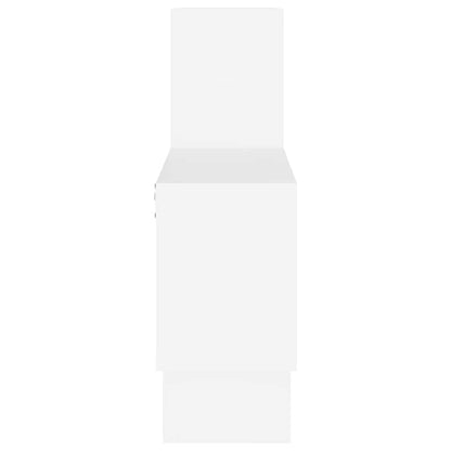 vidaXL Car-shaped Wall Shelf White 82x15x51 cm Engineered Wood