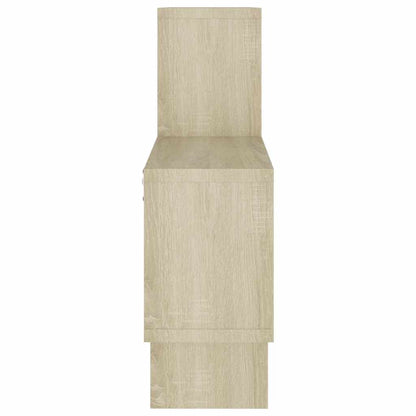 807253 vidaXL Car-shaped Wall Shelf Sonoma Oak 82x15x51 cm Engineered Wood