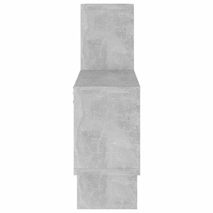 807254 vidaXL Car-shaped Wall Shelf Concrete Grey 82x15x51 cm Engineered Wood