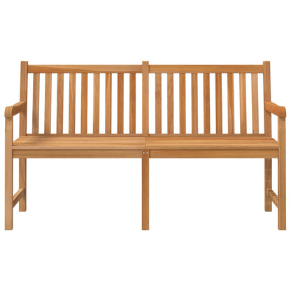 vidaXL Garden Bench | Teak | Solid Teak Wood | 150 cm | Sturdy | Garden Bench