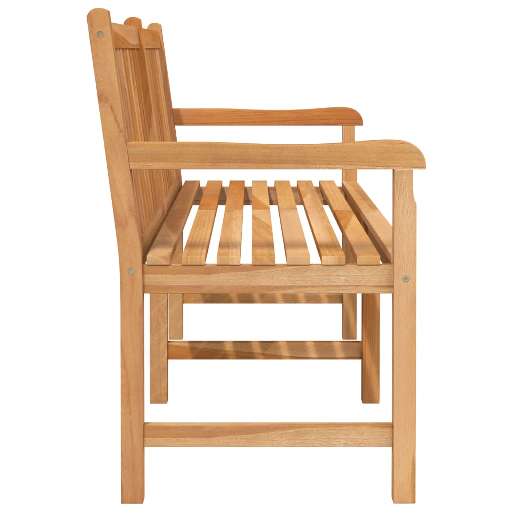 vidaXL Garden Bench | Teak | Solid Teak Wood | 150 cm | Sturdy | Garden Bench