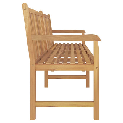 vidaXL Garden Bench | Warm Teak Wood | Fine Sanded Teak Hardwood | Large