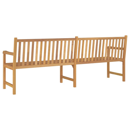 vidaXL Garden Bench | Warm Teak Wood | Fine Sanded Teak Hardwood | Large