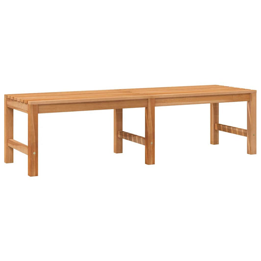 vidaXL Bench | Teak | Solid Teak Wood | 150 cm long |  Durable  | Garden Bench