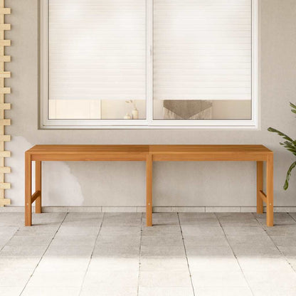 vidaXL Bench | Teak | Solid Teak Wood | 150 cm long |  Durable  | Garden Bench