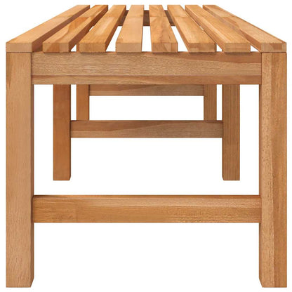 vidaXL Bench | Teak | Solid Teak Wood | 150 cm long |  Durable  | Garden Bench