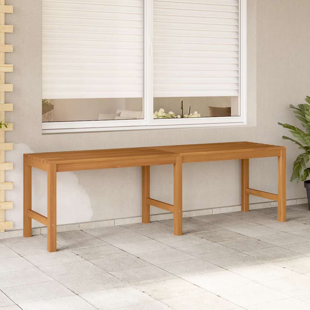 vidaXL Bench | Teak | Solid Teak Wood | 150 cm long |  Durable  | Garden Bench