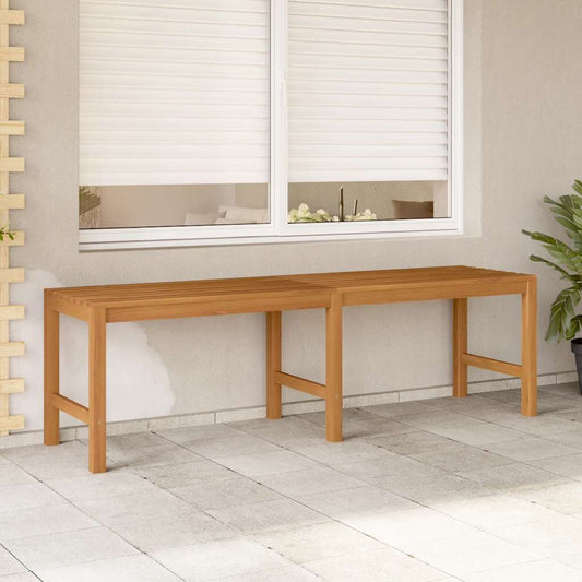 vidaXL Bench | Teak | Solid Teak Wood | 150 cm long |  Durable  | Garden Bench