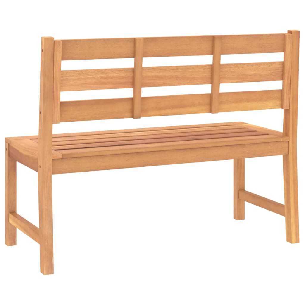 vidaXL Garden Bench | Warm Teak | Solid Teak Wood | Medium | Durable