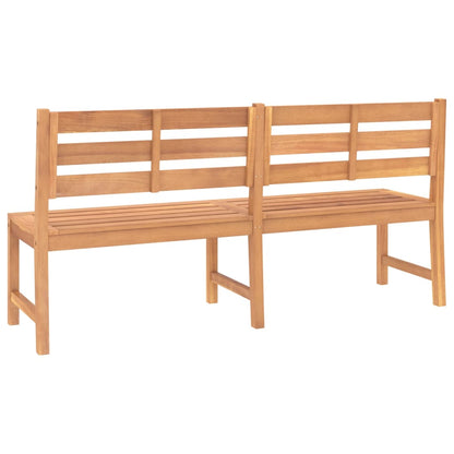 vidaXL Garden Bench 180 cm Solid Teak Wood
