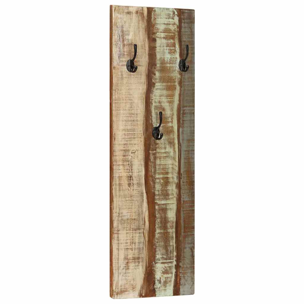 337067 vidaXL Wall-mounted Coat Racks 2 pcs 36x3x110 cm Solid Reclaimed Wood