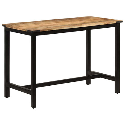 337071 vidaXL Dining Table 110x60x76 cm Solid Wood Mango