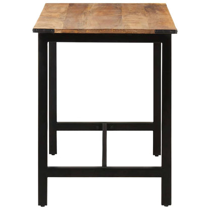 337071 vidaXL Dining Table 110x60x76 cm Solid Wood Mango