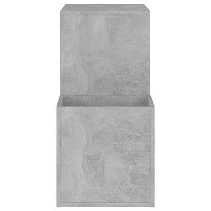 vidaXL Hall Shoe Cabinet Concrete Grey 105x35.5x70 cm Engineered Wood