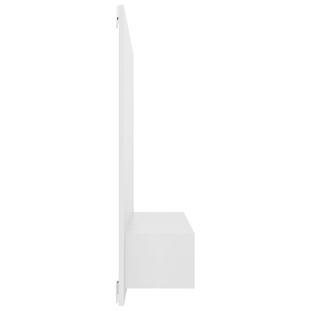 vidaXL Wall TV Cabinet White 120x23.5x90 cm Engineered Wood