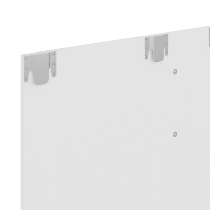 vidaXL Wall TV Cabinet White 120x23.5x90 cm Engineered Wood