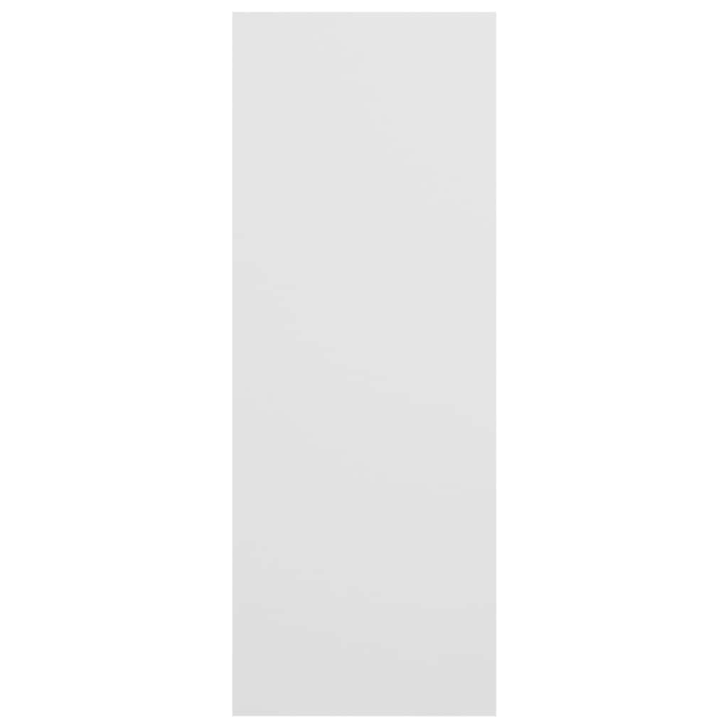 808296 vidaXL Console Table White 78x30x80 cm Engineered Wood