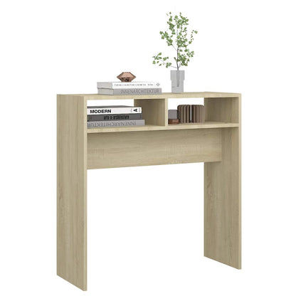 808299 vidaXL Console Table Sonoma Oak 78x30x80 cm Engineered Wood