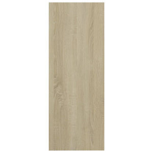 vidaXL Console Table Sonoma Oak 78x30x80 cm Engineered Wood