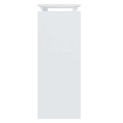 vidaXL Console Table White 80x30x80 cm Engineered Wood