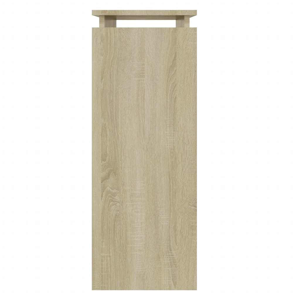 808317 vidaXL Console Table Sonoma Oak 80x30x80 cm Engineered Wood