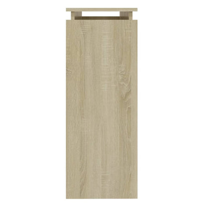 808326 vidaXL Console Table Sonoma Oak 102x30x80 cm Engineered Wood
