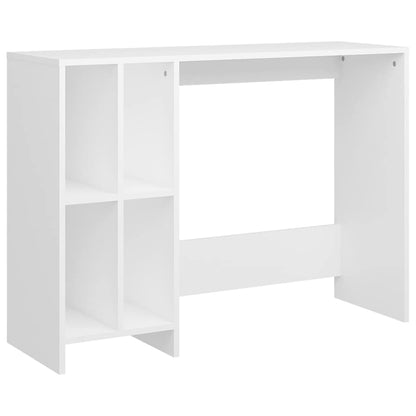 808341 vidaXL Notebook Desk White 102,5x35x75 cm Engineered Wood