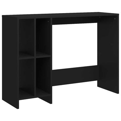 808342 vidaXL Notebook Desk Black 102,5x35x75 cm Engineered Wood