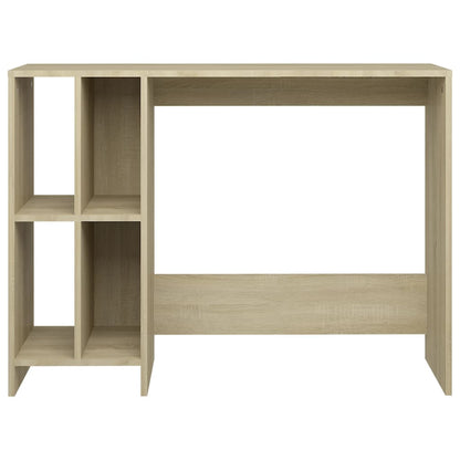 vidaXL Notebook Desk Sonoma Oak 102.5x35x75 cm Engineered Wood