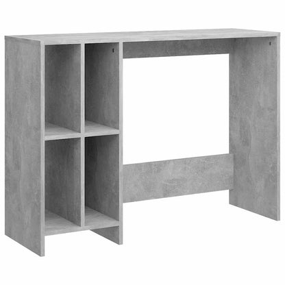 808345 vidaXL Notebook Desk Concrete Grey 102,5x35x75 cm Engineered Wood